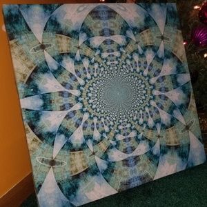 Geometric Canvas Picture.